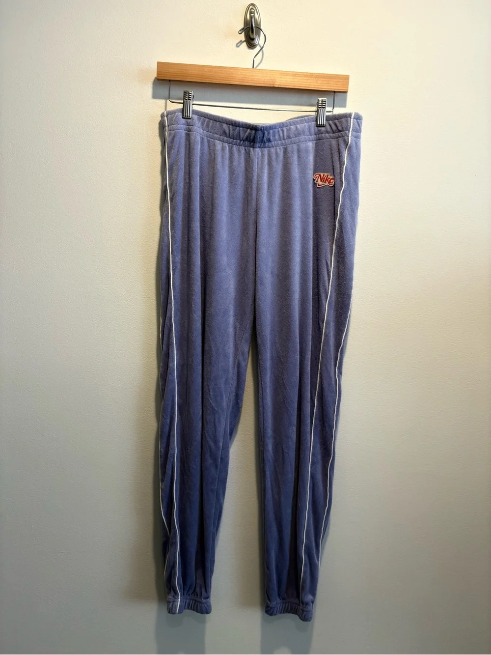 Nike || Retro Femme Terry Cloth Toweling Joggers Jacket Set Lavender Medium